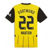 Borussia Dortmund Ian Maatsen #22 Hjemmedrakt 2024-25 Kortermet